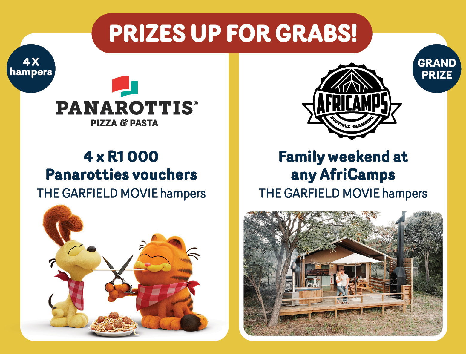 Garfield & Win - Prizes