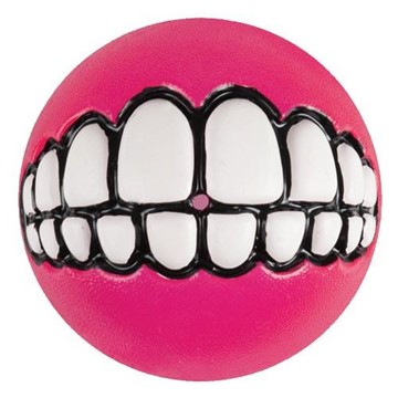 Rogz Grinz Dog Treat Ball - Pink