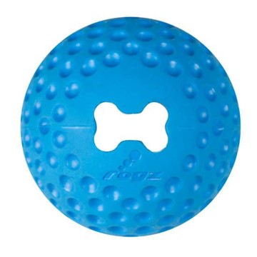 Rogz Gumz Dog Treat Ball - Blue