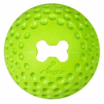 Rogz Gumz Dog Treat Ball - Lime
