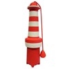 Rogz Lighthouse Dog Fetch Toy - Red & White
