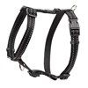 Rogz Utility Reflective Dog H-Harness Black