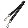 Rogz Utility Reflective Splitter Dog Lead Black
