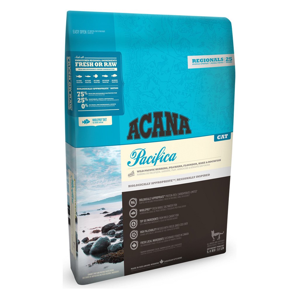 Acana Pacifica Cat Food (Grain Free) Absolute Pets