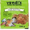 Vondis Mutton &amp; Tripe Raw Food for Dogs (500g)
