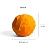 Zee.Dog Super Orange Dog Toy Dimensions