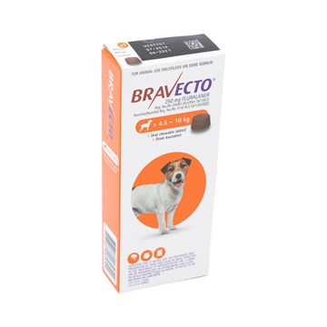 Bravecto Small Dog 4.5-10kgs