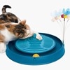 Catit Circuit Ball Toy with Catnip Massage Pad for Cats
