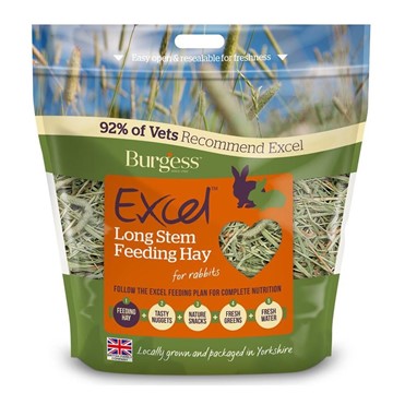 Burgess Excel Long Stem Feeding Hay (1kg)