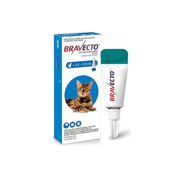Bravecto Spot On for Cats 2.8-6.5kg