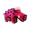 GiGwi Duraspikes Wild Boar Toy for Dogs (Pink)