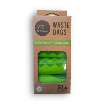 Olly & Max Dog Waste Bags (4 pack)
