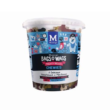 Montego Bags O' Wags Mini Bone Chewies for Dogs