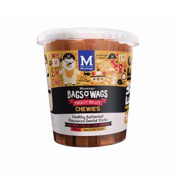 Montego Bags O&#39; Wags Veggie Chewies for Dogs