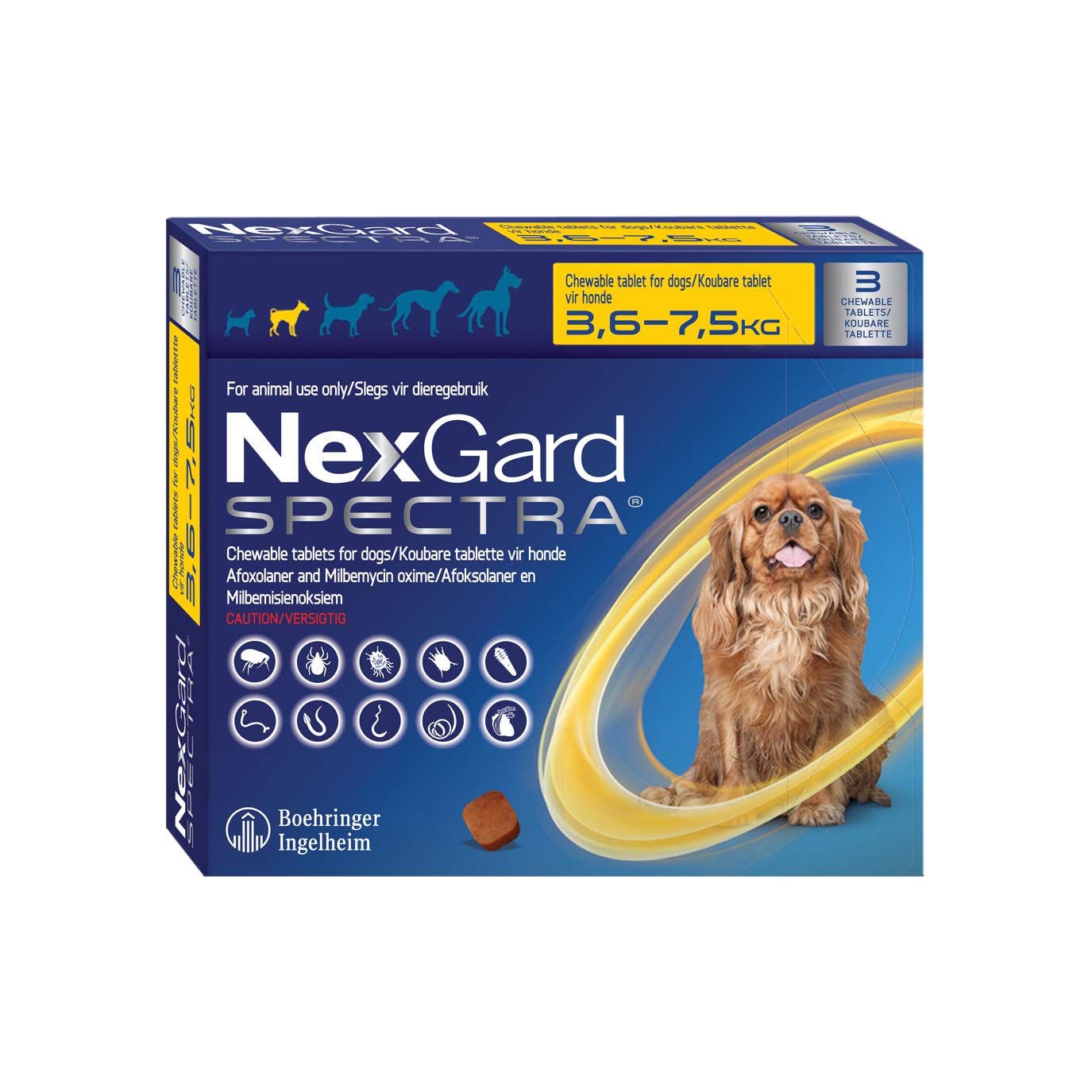 Nexgard Spectra (3.5kg 7.5kg) Absolute Pets