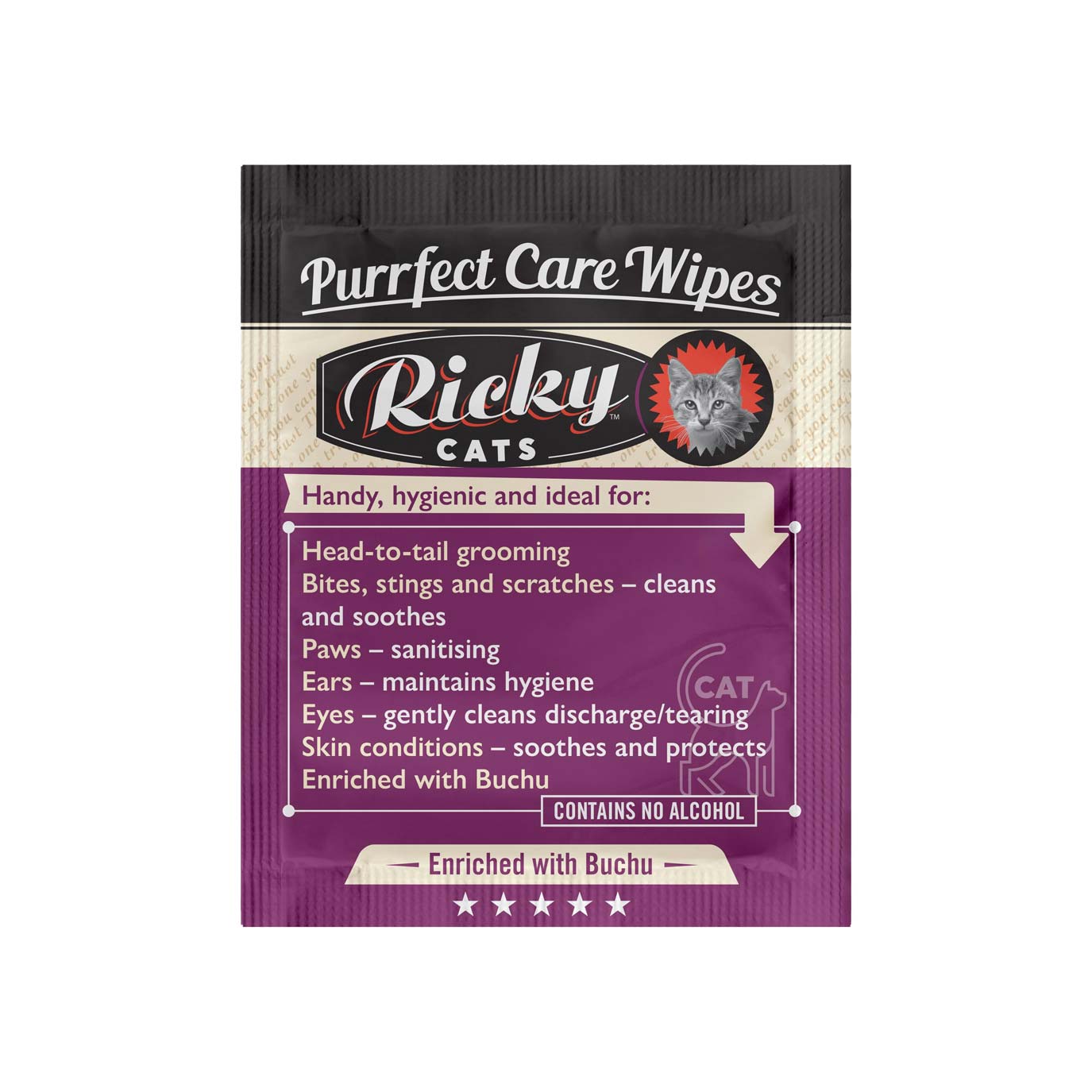 Ricky Purrfect Care Wipes Absolute Pets
