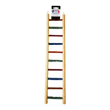 Absolute Pets 10-Step Wooden Ladder