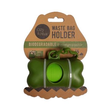 Olly & Max Biodegradable Waste Bag Holder & Roll
