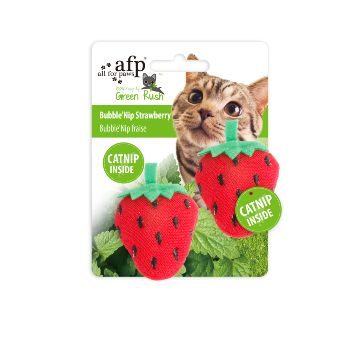 All For Paws Catnip Toy Strawberry