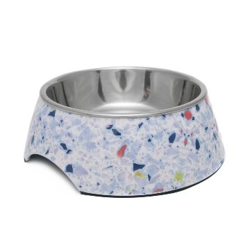 Olly &amp; Max Decorative Bowl (Granite Blue &amp; Pink)