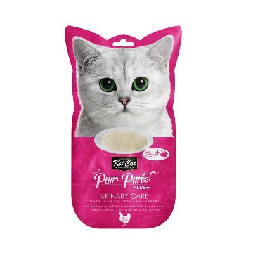 Kit Cat Purr Puree Plus+ Chicken &amp; Cranberry (Urinary Care)