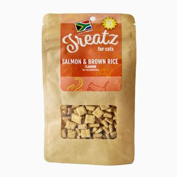 Salmon &amp; Brown Rice (80g) - Treatz for Cats 