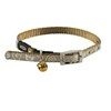 Rogz Catz Sparklecat Pin Buckle Cat Collar - Gold