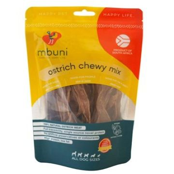 Mbuni Ostrich Chewy Mix (100g) 