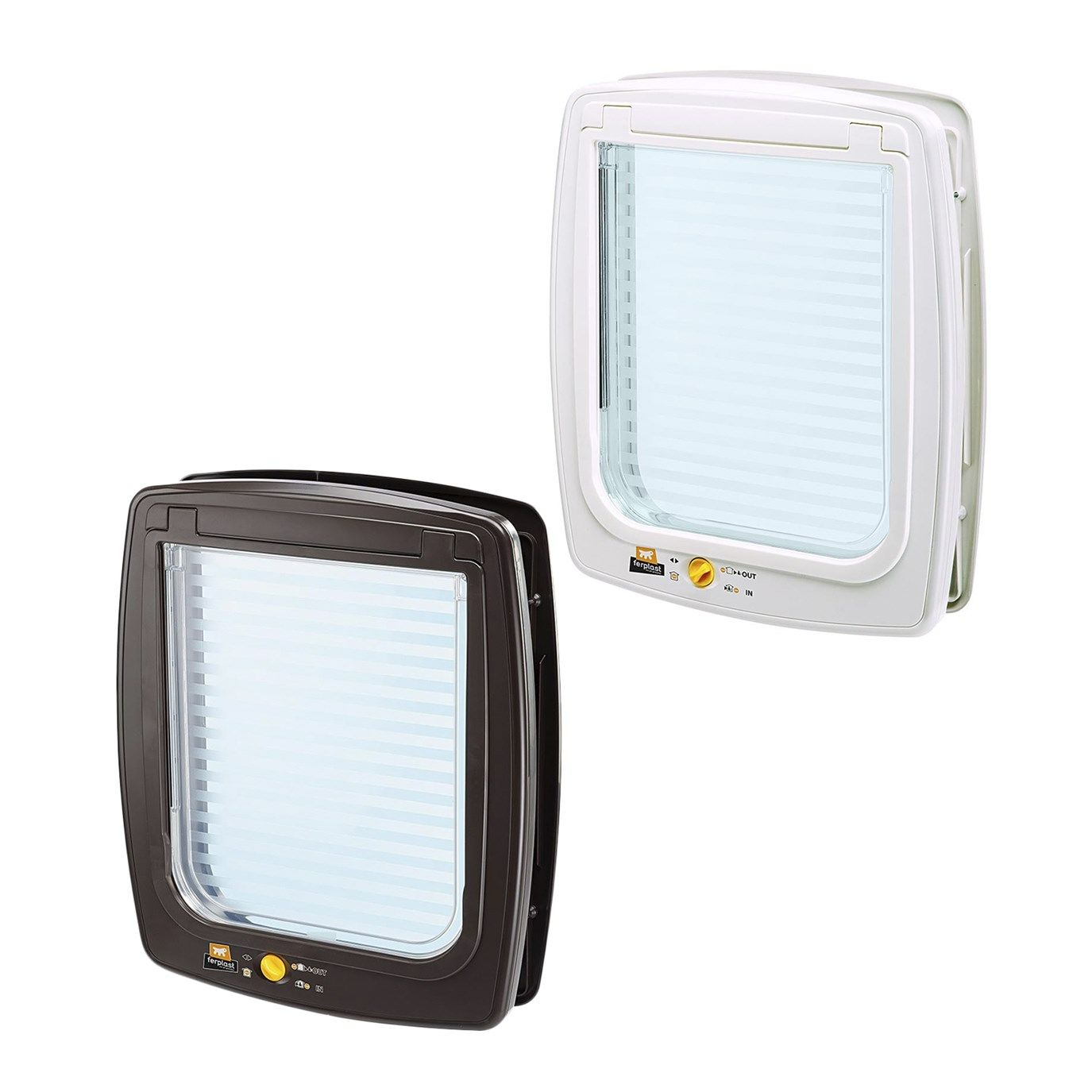 Ferplast Swing 15 Large Dog Flap (Brown) Absolute Pets