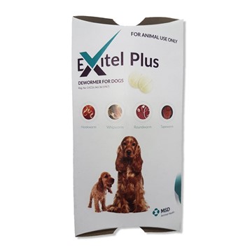 Exitel Plus Dewormer for Dogs