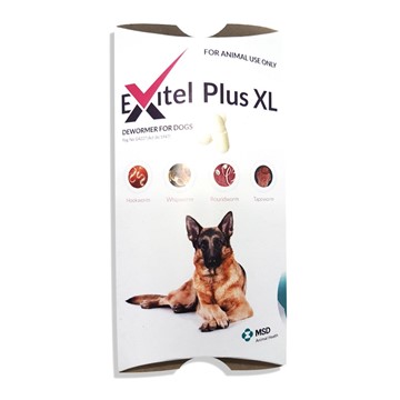Exitel Plus XLarge Dewormer for Dogs