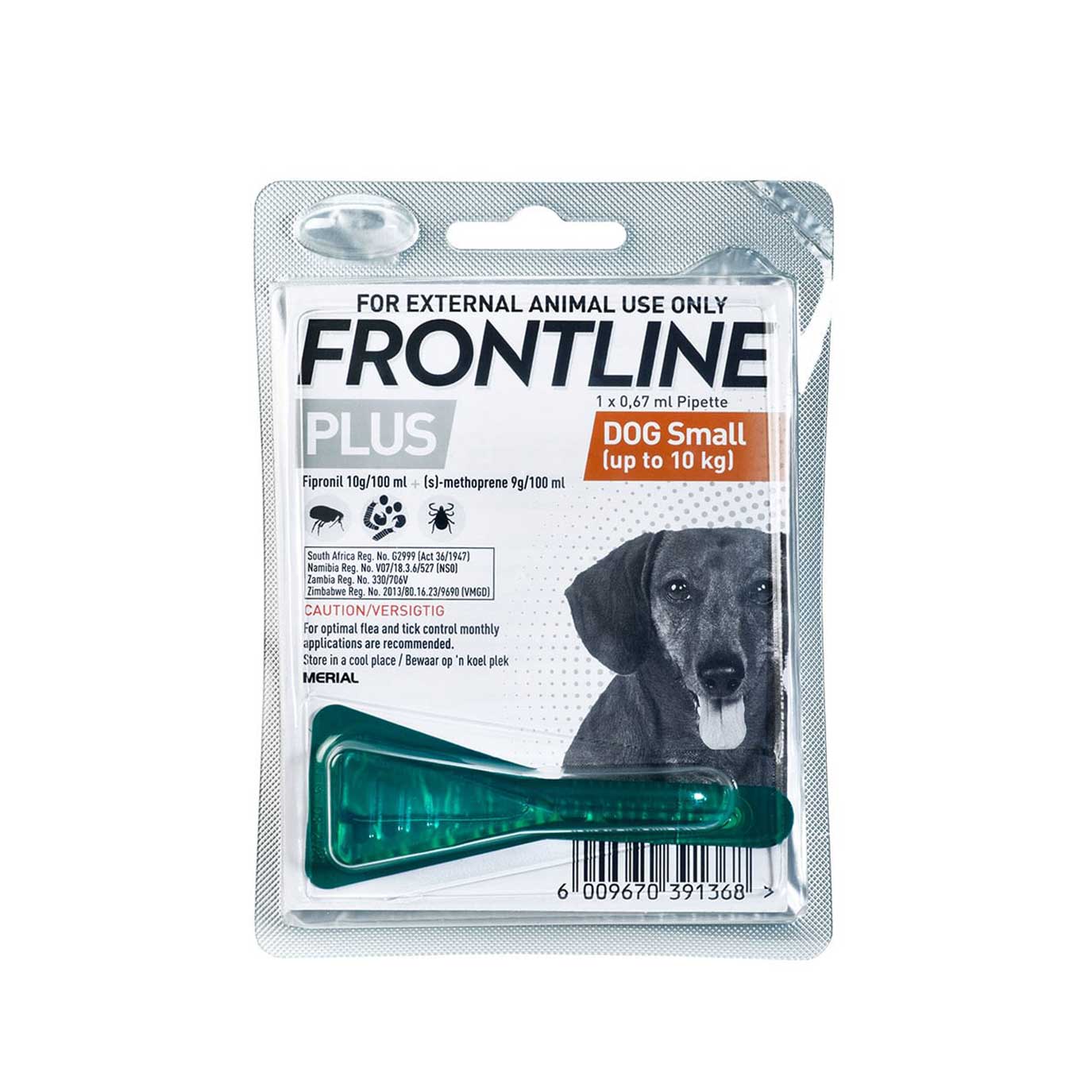 Frontline Plus Dog Tick & Flea (010kg) Small (Singles) Absolute Pets