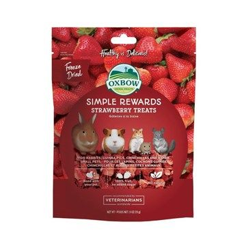 Oxbow Strawberry Freee-Dried Treats