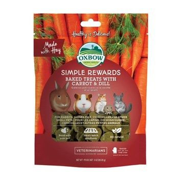 Oxbow Baked Treats (Carrot &amp; Dill) 