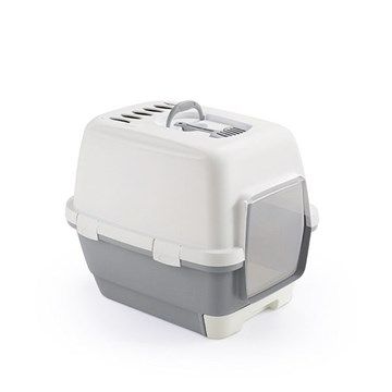 Stefanplast Cat Toilet Cathy - Clever &amp; Smart (Grey) 