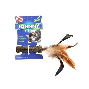GiGwi Catnip Johnny Stick with Feather
