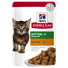 Hills Science Plan Feline Kitten (Chicken) Pouches 