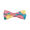 Dog's Life Bow-Tie (Pink Lemon Turquoise)