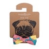 Dog's Life Bow-Tie (Pink Lemon Turquoise)