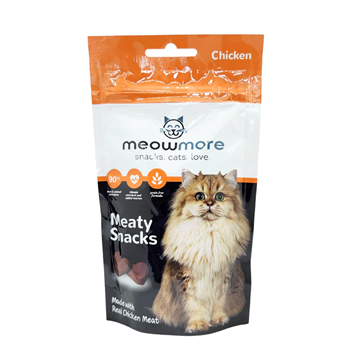 Meow More Meaty Snacks Chicken