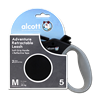 Alcott Adventure Retractable Lead (Black) - Medium