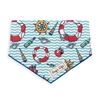 Dog's Life Nautical Retro Bandana (Blue)
