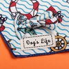Dog's Life Nautical Retro Bandana (Blue)