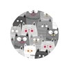 Tower Pet License Disc Holder - Cats