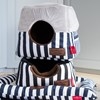 Dog's Life Cat Cube (Stripe Navy) 