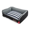 Dog's Life Retro Lounger Waterproof Summer Bed (Black)