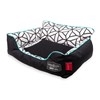 Dog's Life Bed Couch Napper Geometrics (Black)
