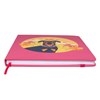 Notebook Dog Flowers (Pink)