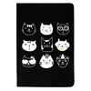 Notebook Cat Faces (Black)