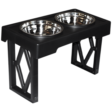 Daro Dog Bowl Stand Raised 2 Bowls